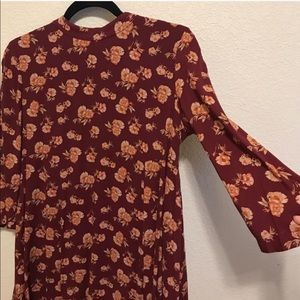 FALL / floral dress ❣️